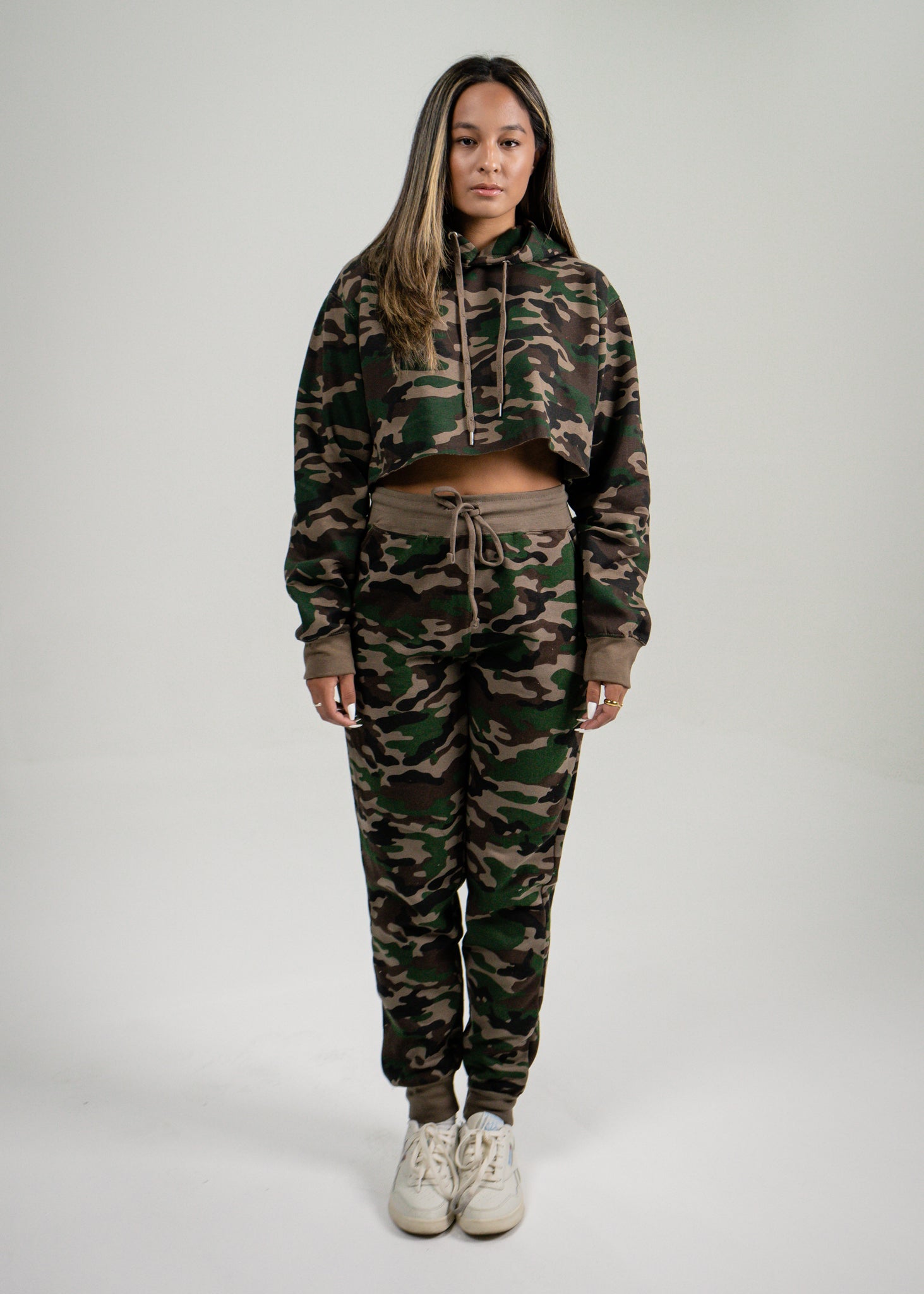 Women's best sale camo sweatsuit