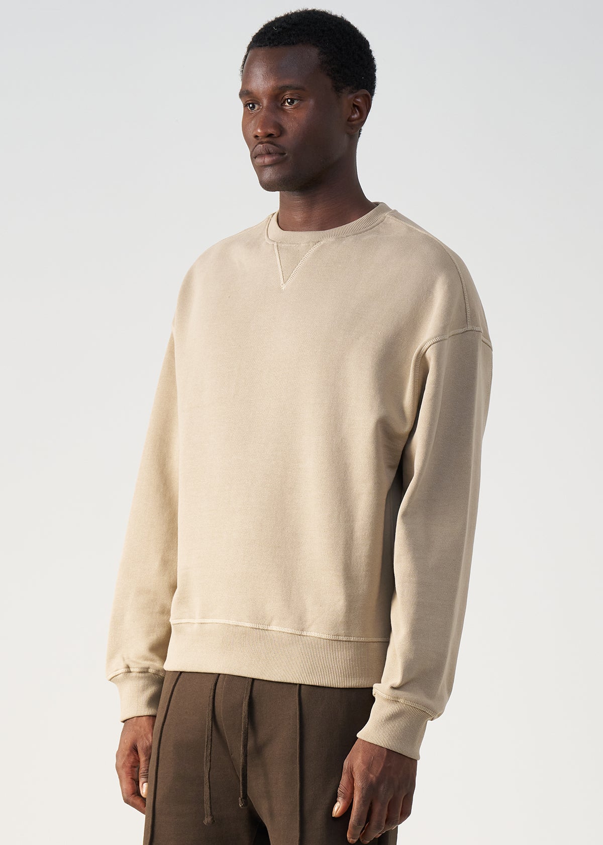 14 OZ Cropped Boxy Heavyweight Crewneck Sweatshirt