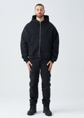 14 OZ Oversized Boxy Heavyweight Full-Zip Sweatshirt