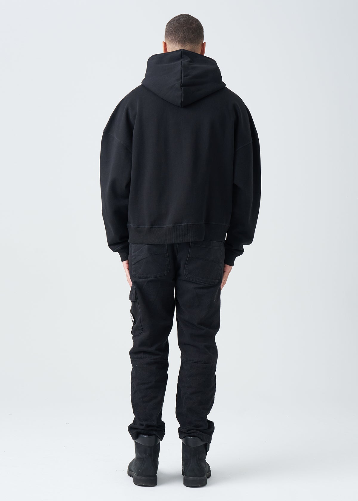 14 OZ Oversized Boxy Heavyweight Full-Zip Sweatshirt