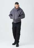 14 OZ Oversized Boxy Heavyweight Full-Zip Sweatshirt