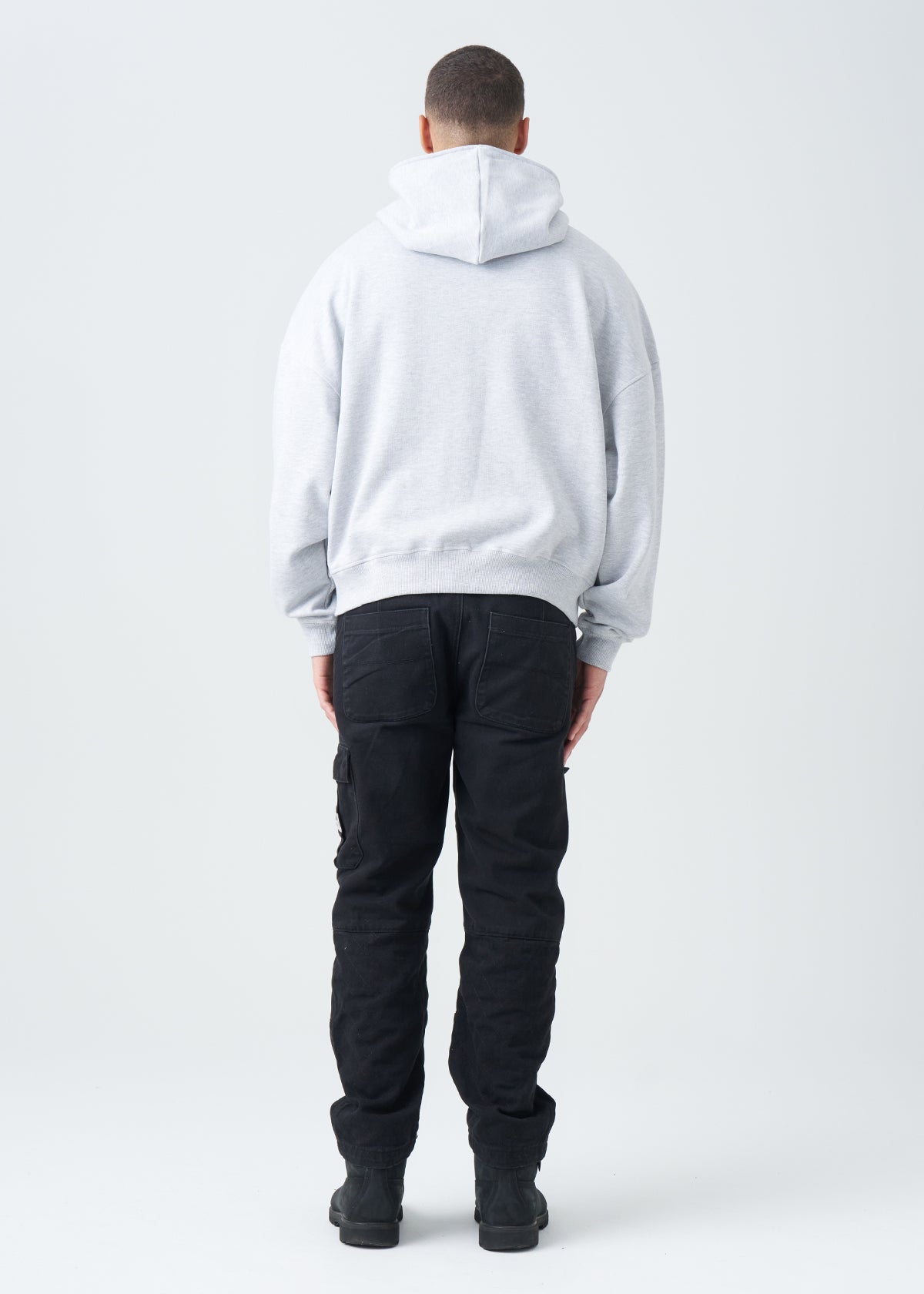 14 OZ Oversized Boxy Heavyweight Full-Zip Sweatshirt