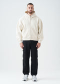 14 OZ Oversized Boxy Heavyweight Full-Zip Sweatshirt