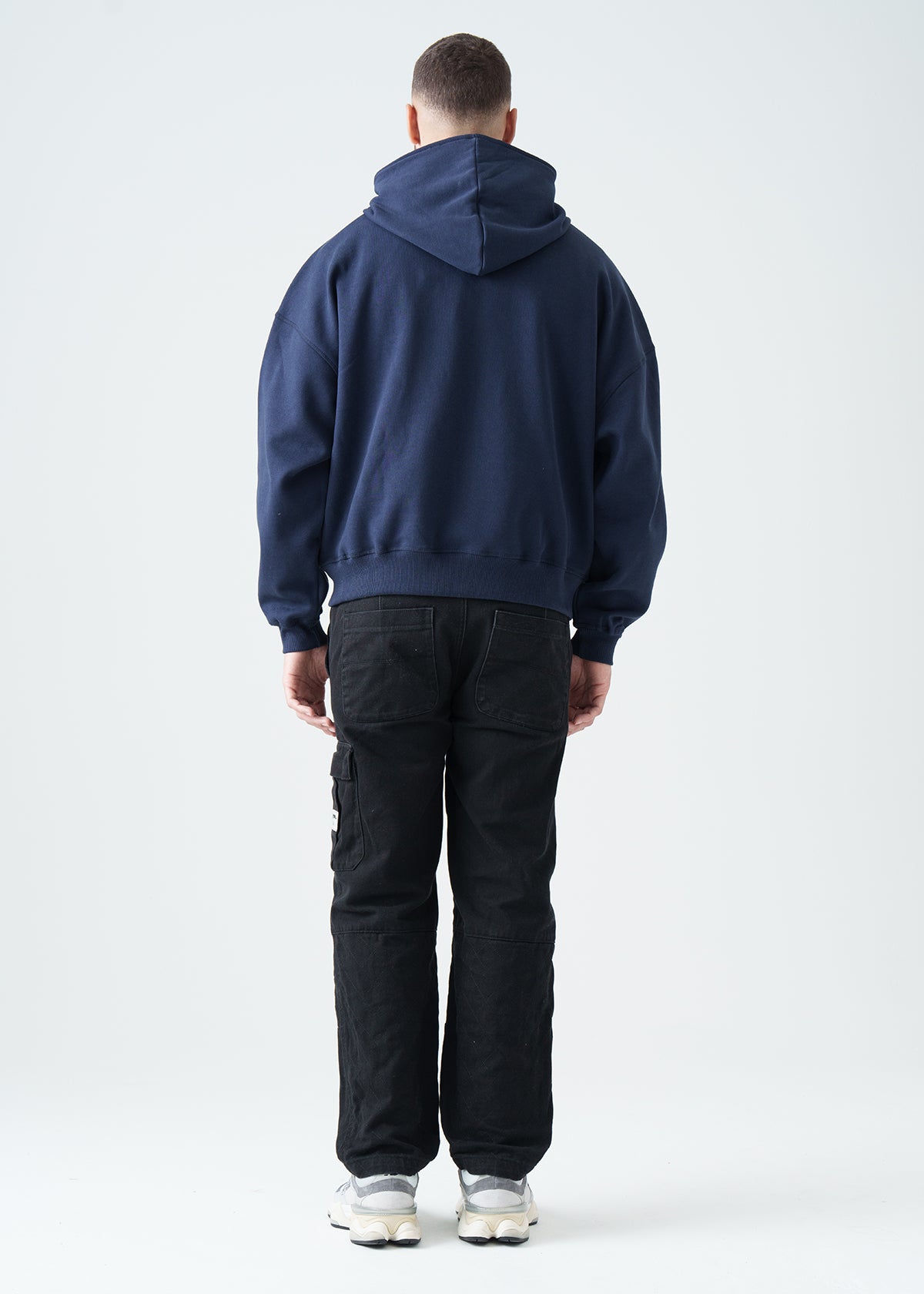 14 OZ Oversized Boxy Heavyweight Full-Zip Sweatshirt