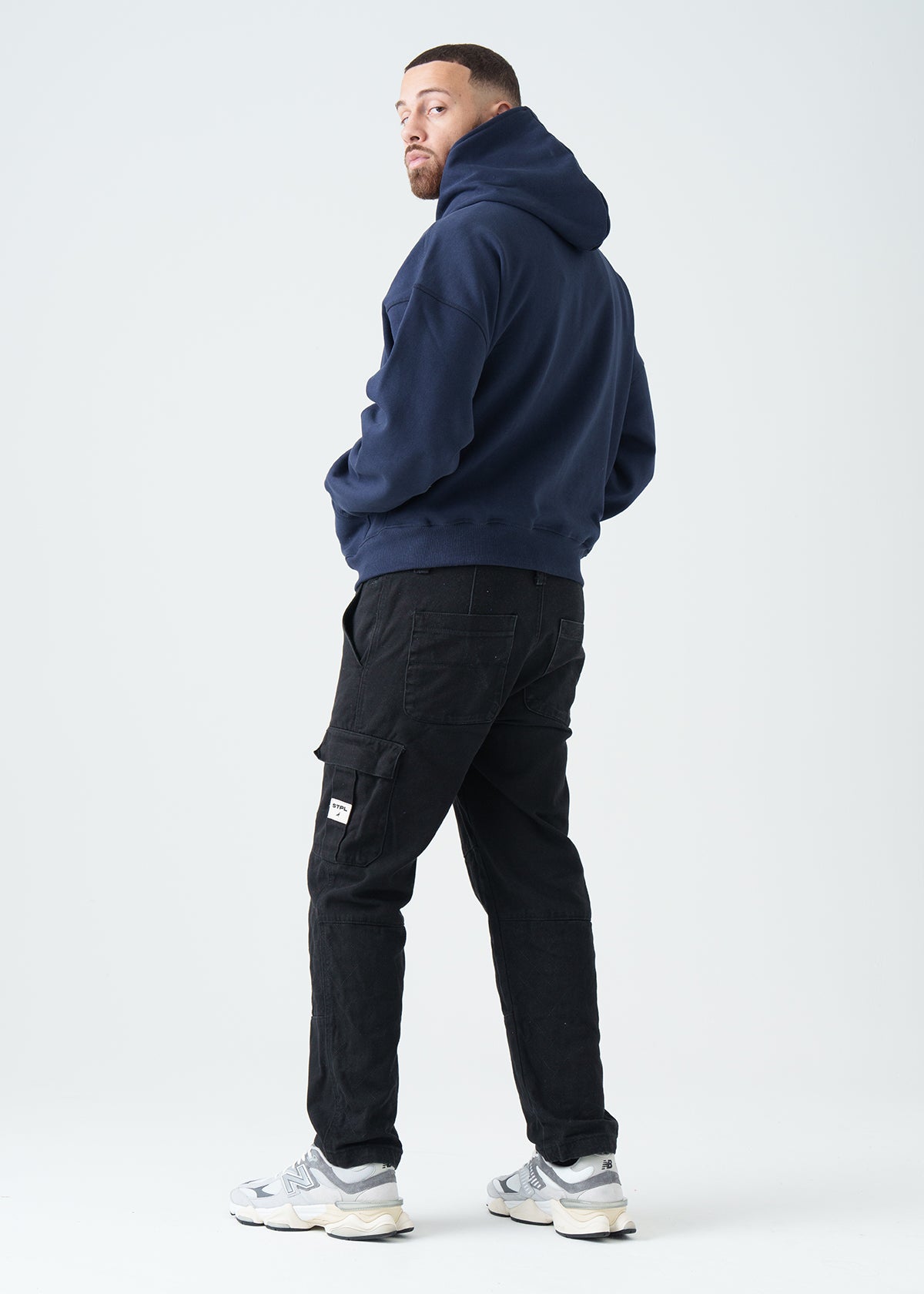 14 OZ Oversized Boxy Heavyweight Full-Zip Sweatshirt