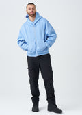 14 OZ Oversized Boxy Heavyweight Full-Zip Sweatshirt