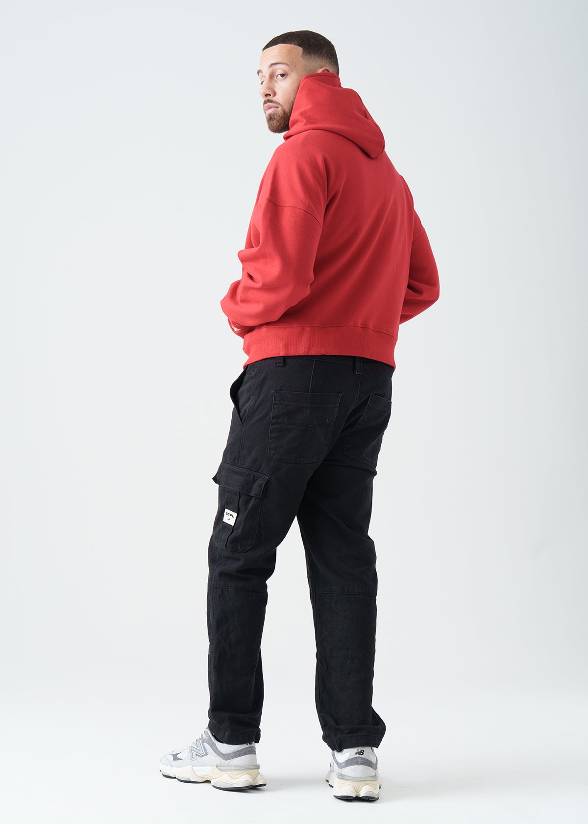 14 OZ Oversized Boxy Heavyweight Full-Zip Sweatshirt