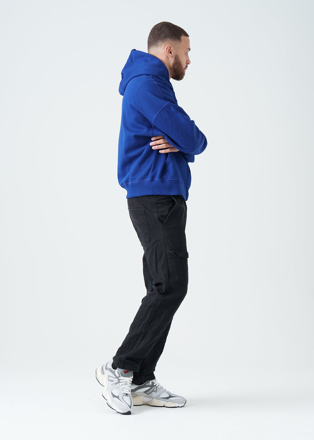 14 OZ Oversized Boxy Heavyweight Full-Zip Sweatshirt