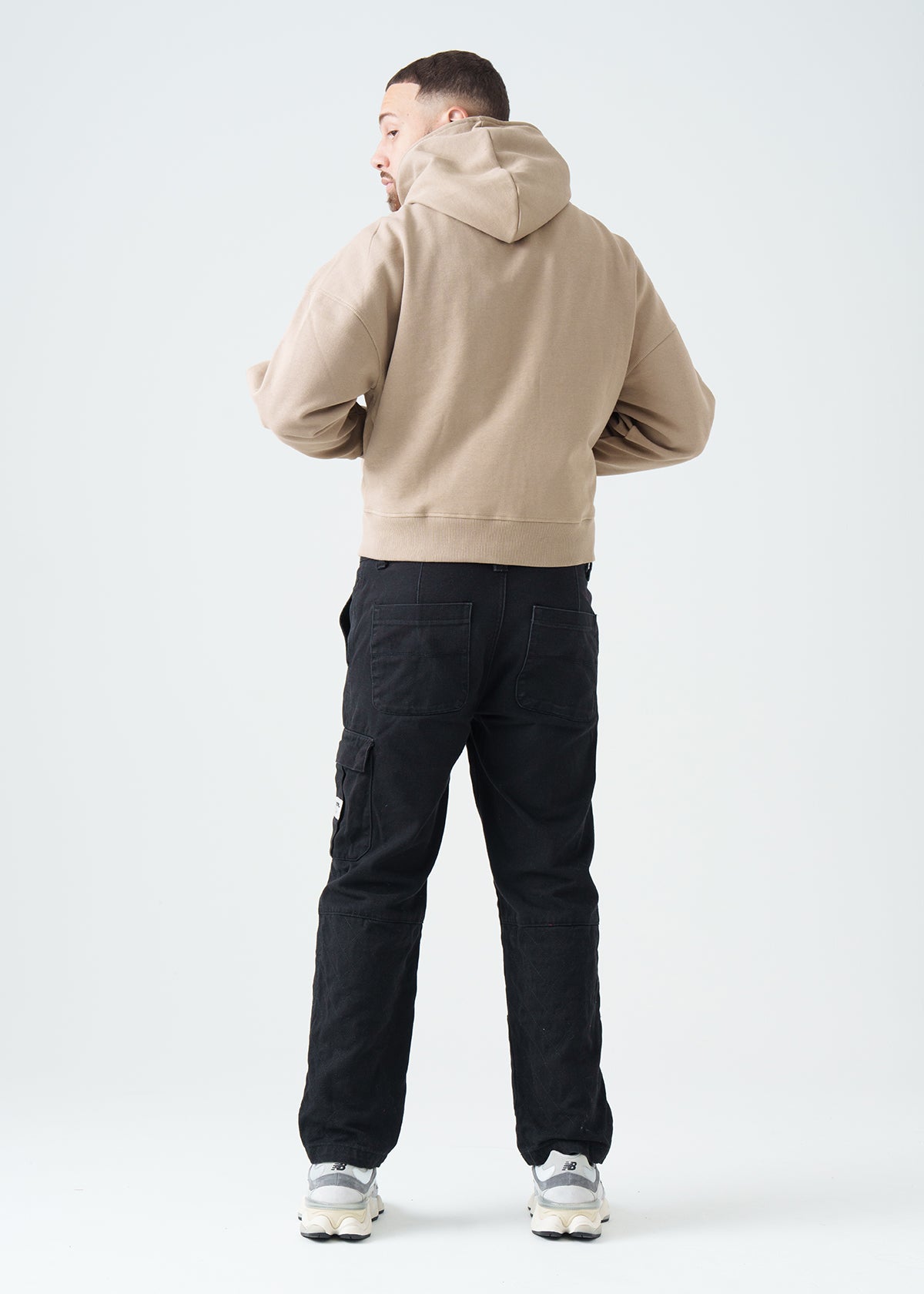 14 OZ Oversized Boxy Heavyweight Full-Zip Sweatshirt