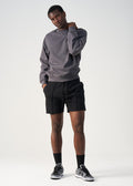 3D Raw Edge Fleece Sweatshorts