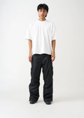 7 OZ Raw Edge Oversized Cropped T-Shirt