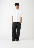 7 OZ Raw Edge Oversized Cropped T-Shirt