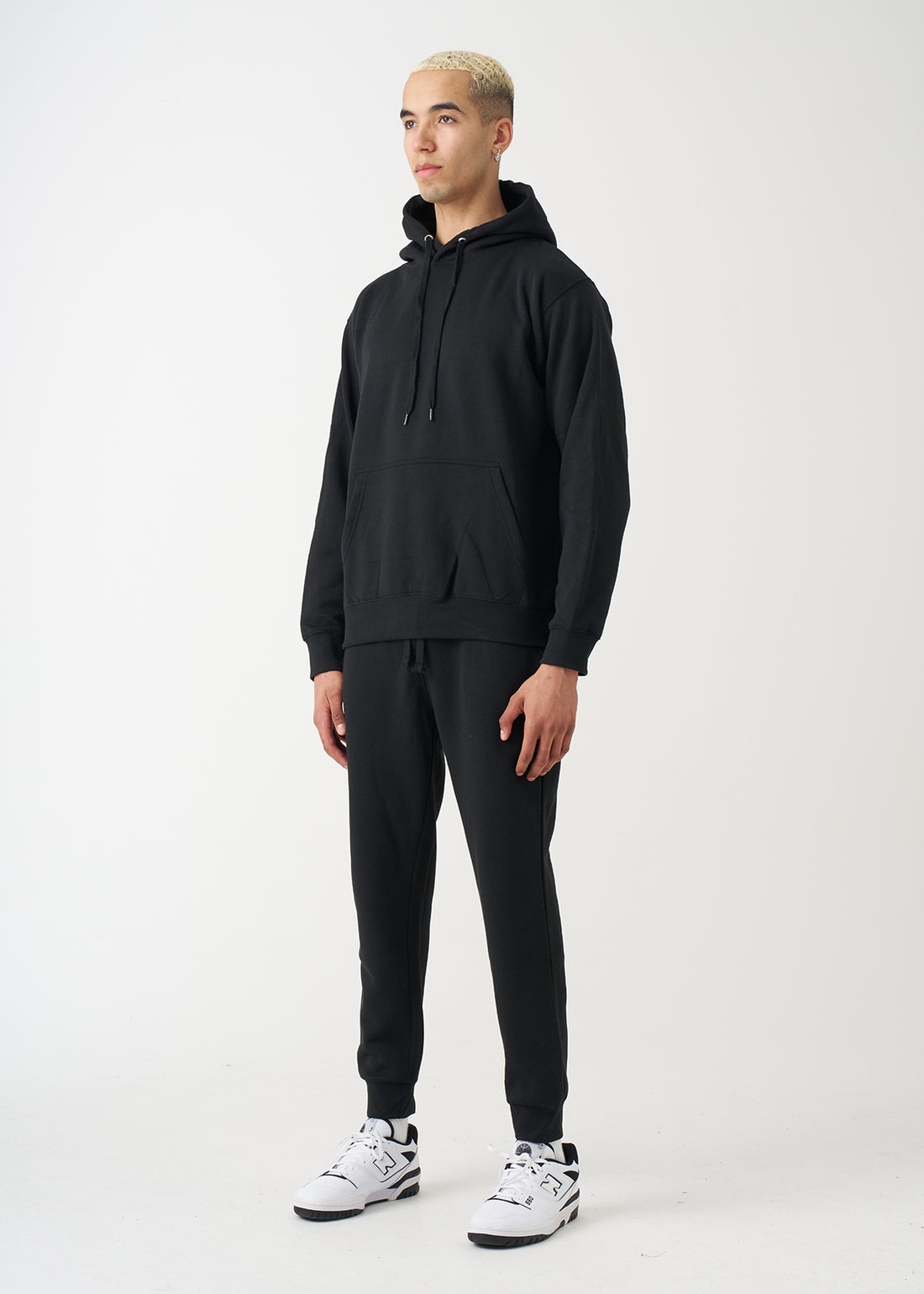 Black Heavy Blend Fleece SweatSuit – Blank Knights