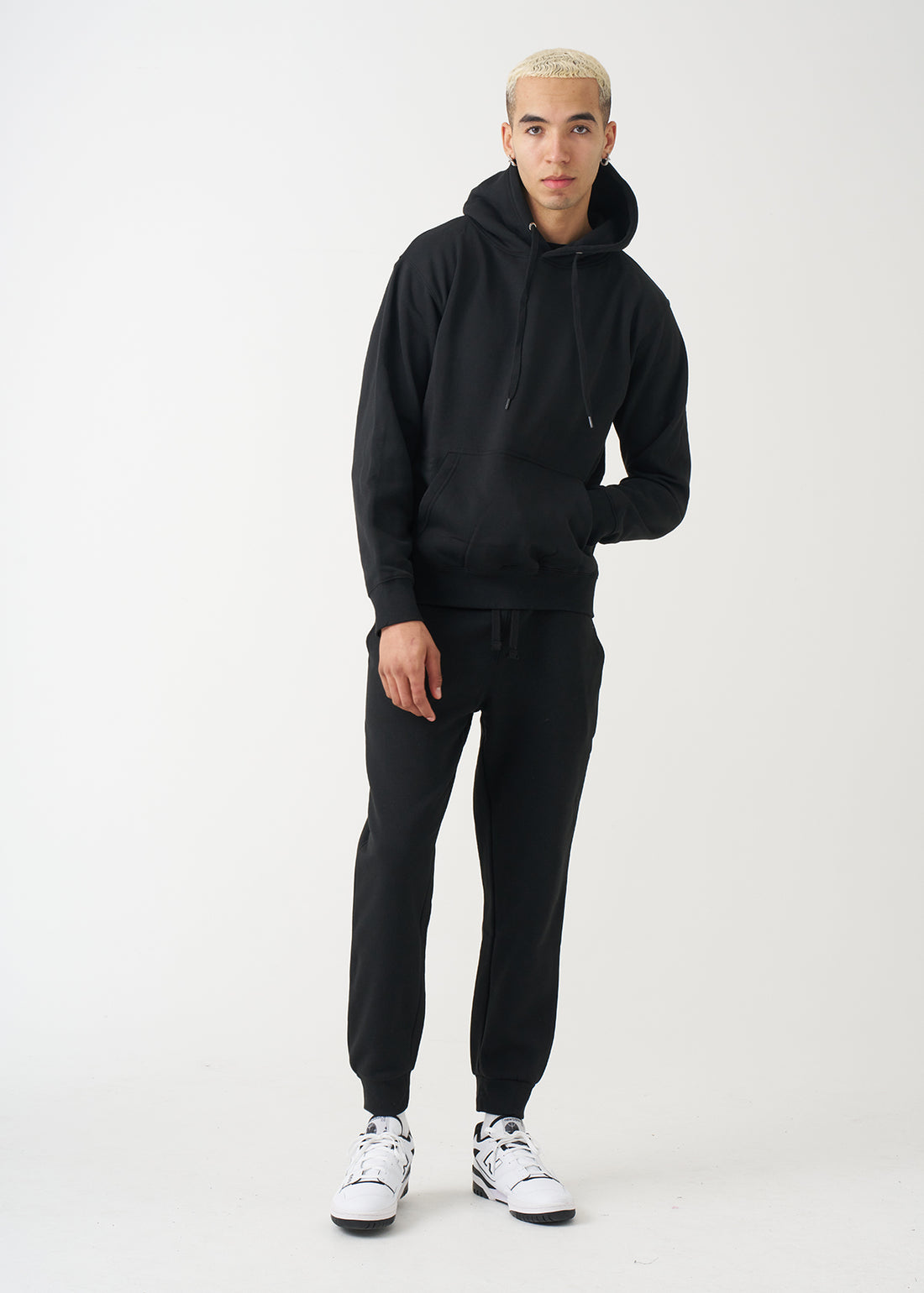 Black Heavy Blend Fleece SweatSuit – Blank Knights