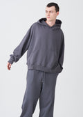 14 OZ Garment Wash French Terry Oversized Boxy Distressed Fleece Sweatsuit