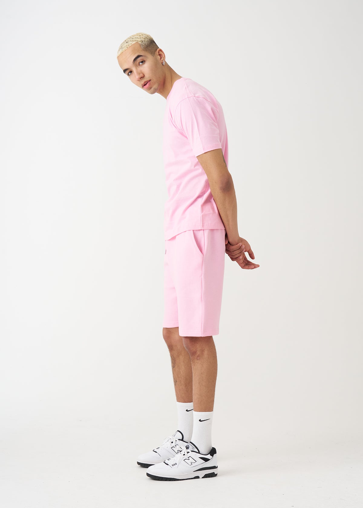 Light Pink T-Shirt And Short Set – Blank Knights