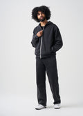 14 OZ Two-Way Zip Garment Dyed French Terry Sweatsuit