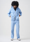 14 OZ Two-Way Zip Garment Dyed French Terry Sweatsuit